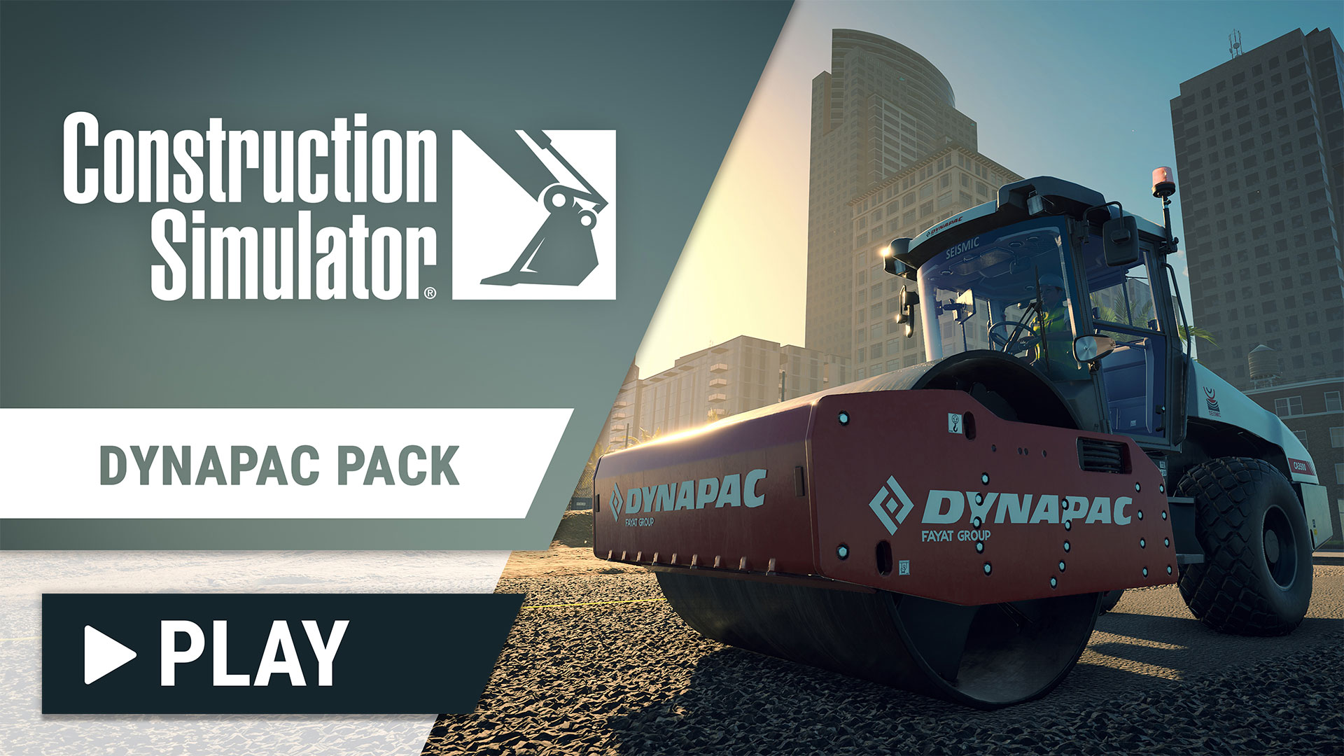 Construction Simulator - Dynapac Pack