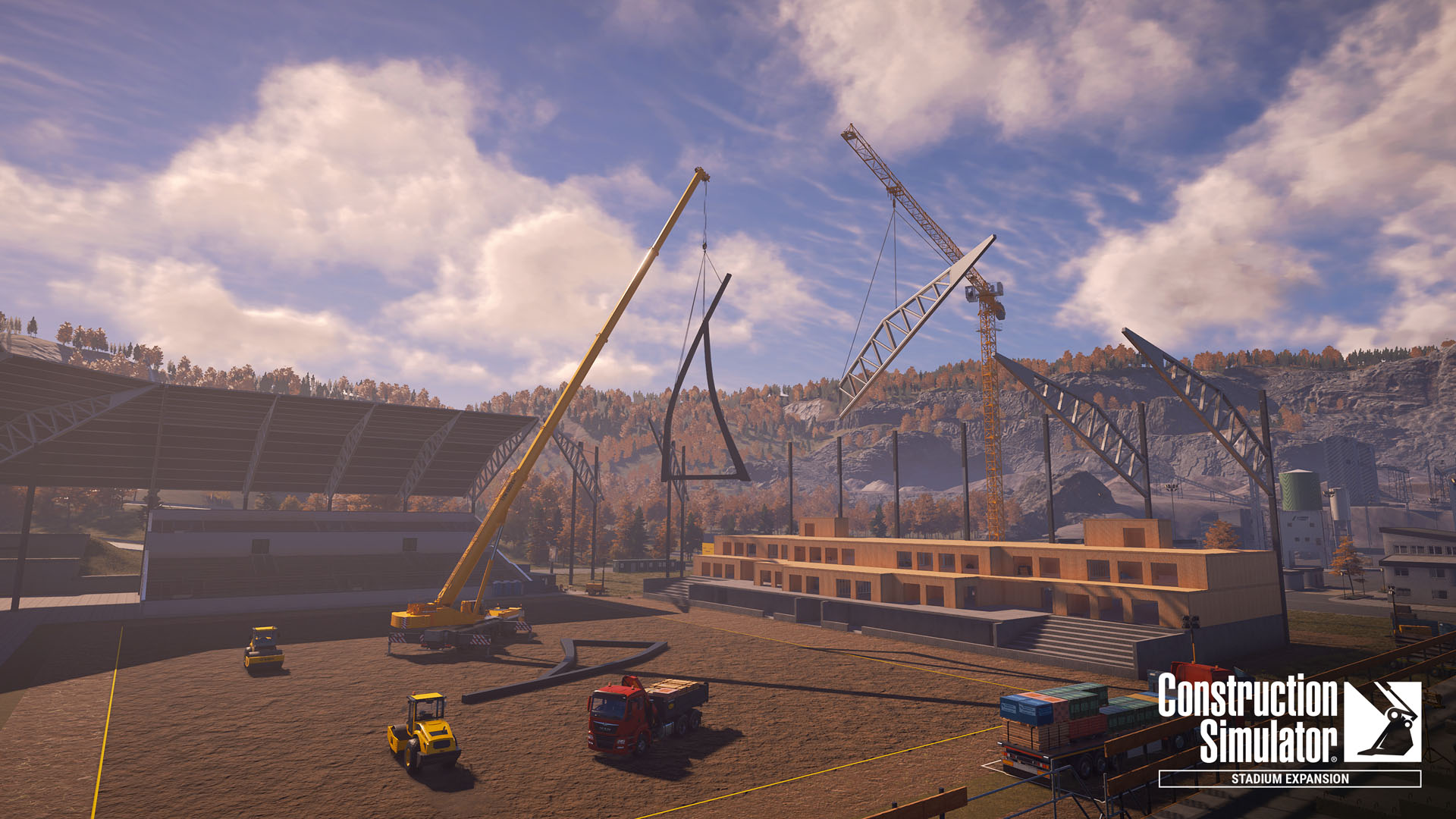 Construction Simulator - Stadium Expansion