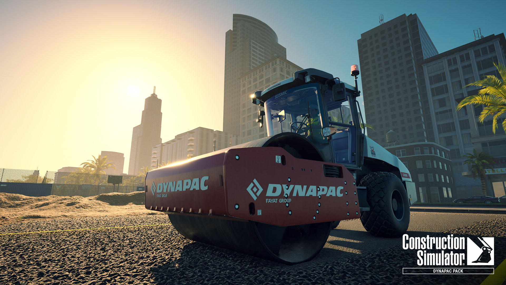 Construction Simulator - Dynapac Pack