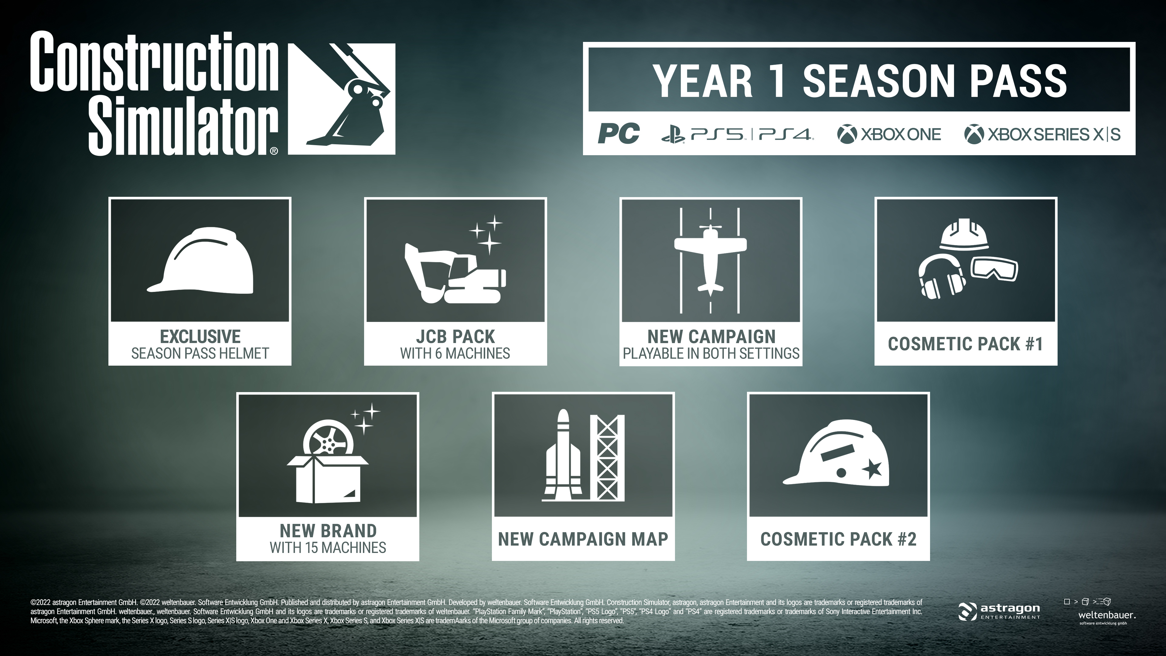 Construction Simulator - Year 1 Season Pass